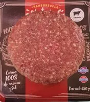 Mängden socker i Hamburguesa natural de vacuno