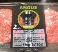 Mängden socker i Hamburguesa angus