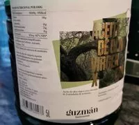 Mängden socker i Aceite de oliva virgen