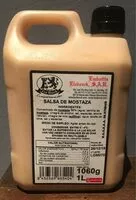 Mängden socker i Salsa de mostaza