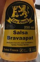 Mängden socker i Salsa bravaapat
