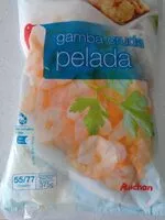 Mängden socker i Gamba cruda pelada