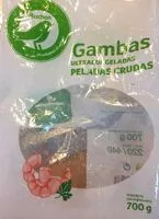 Mängden socker i Gambas Ultracongeladas peladas crudas