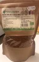 Mängden socker i Azucar de coco bio
