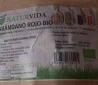 Mängden socker i Arandano rojo