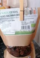Mängden socker i Pasas sultanas bio