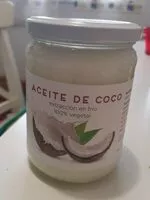 Mängden socker i Aceite de coco