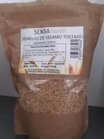 Mängden socker i Semillas de sesamo tostado