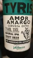 Mängden socker i Amor amargo
