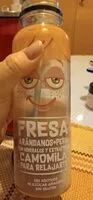Mängden socker i Fresa, arandanos + pera minerales y extracto de camomila