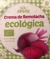 Mängden socker i Crema de remolacha ecológica tarrina 250 g