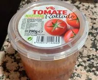 Mängden socker i Tomate rallado