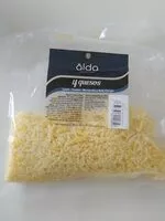 Mängden socker i 4 quesos