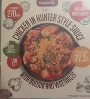 Mängden socker i Pollo en salsa estilo cazador con bulgur y verduras