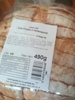 Mängden socker i Pan pueblo rebanado