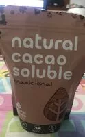 Mängden socker i Natural cacao soluble