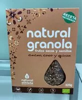 Mängden socker i Granola Cacao + Quinoa