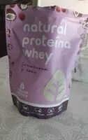 Mängden socker i Natural proteina whey frambuesa y coco