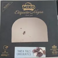 Mängden socker i Tarta Tres Chocolates