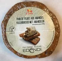 Mängden socker i Pain de figues aux amandes