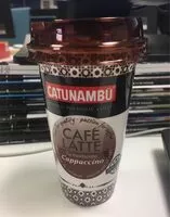 Mängden socker i Café Latte cappuccino