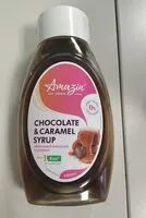 Mängden socker i Chocolate & caramel syrup amazing foods
