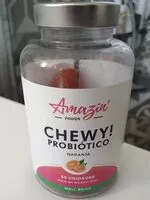 Mängden socker i Chewy!probiotico naranja