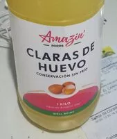 Mängden socker i Claras de huevo