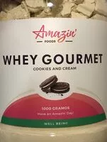 Mängden socker i Whey Gourmet Cookies and Cream
