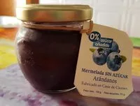 Mängden socker i Mermelada sin azúcar Arándanos
