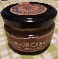 Mängden socker i Paté de faisán con trufas con aceite de oliva virgen extra