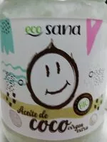 Mängden socker i Aceite de coco