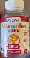 Mängden socker i Vitamolas kids