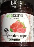 Mängden socker i Mermelada frutos rojos