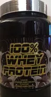 Mängden socker i 100% whey protein sabor cookies and cream