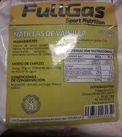 Mängden socker i Harina de arroz sabor natillas de vainilla