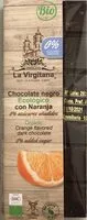Mängden socker i Chocolate negro ecológico con naranja 0%