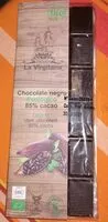 Mängden socker i Chocolate negro ecológico 85% cacao