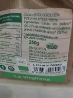 Mängden socker i Chocolate a la taza