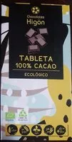 Mängden socker i Tableta 100% Cacao Ecológico
