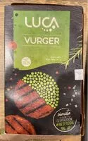 Mängden socker i Vurger
