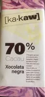 Mängden socker i Xocolata negra 70% cacau Ka•kaw