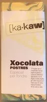 Mängden socker i Xocolata postres Ka•kaw
