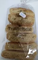 Mängden socker i Pa de vidre tradicional