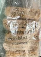 Mängden socker i Pa de vidre 50% integral de blat