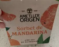 Mängden socker i Sorbet de mandarina