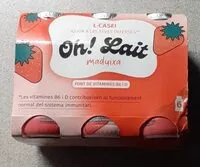 Mängden socker i Oh lait L. casei maduixa