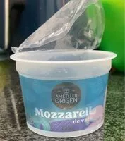 Mängden socker i Mozzarella de vaca
