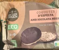 Mängden socker i Coquetes d’espelta amb xocolata negro
