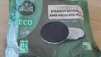 Mängden socker i Coquetes d'arròs integral amb xocolata negra